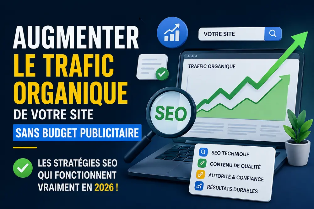 augmenter-trafic-organique-de-son-site Comment augmenter le trafic organique de votre site internet d'entreprise sans budget publicitaire ?