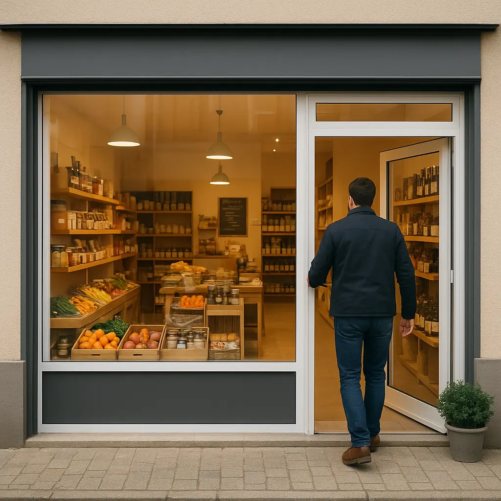 Exemple de local business rentable en France