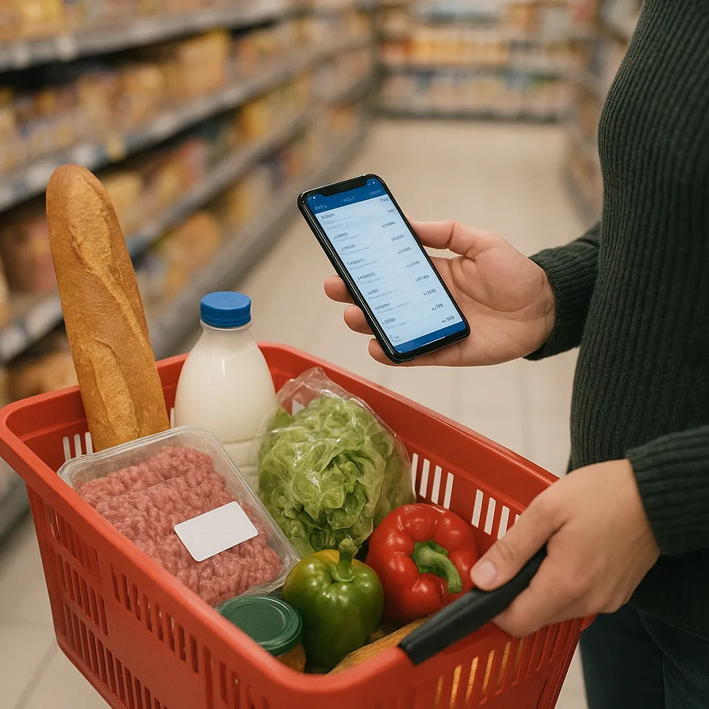 Illustration de l’impact de l’inflation sur le budget des ménages
