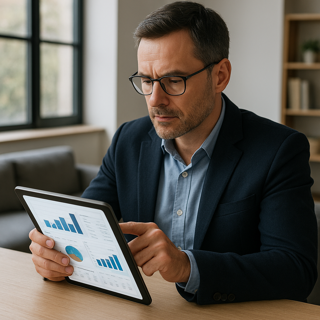 Investisseur évaluant le temps et le niveau de suivi nécessaires